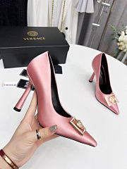 Versace Pink Dress Pump - 4