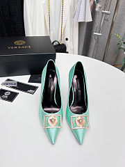 Versace Light Blue Dress Pump - 1