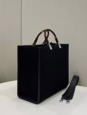 Fendi Sunshine Medium Black Tote Bag 36x13.5x33cm - 6