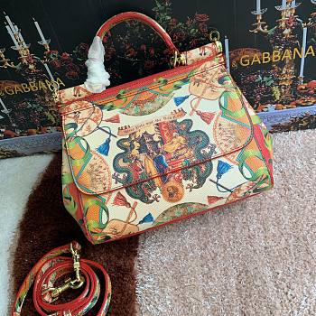 DOLCE & GABBANA Sicily Multicolored Textures 02 25x20x12cm