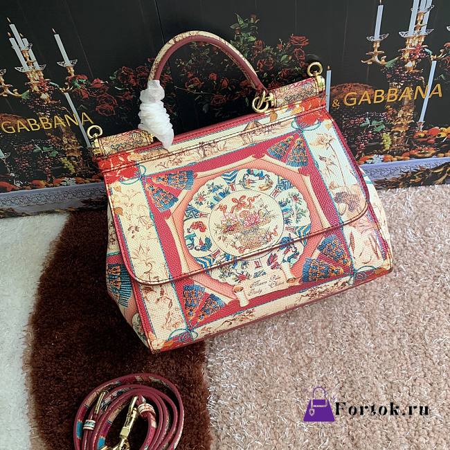 DOLCE & GABBANA Sicily Multicolored Textures 03 25x20x12cm - 1