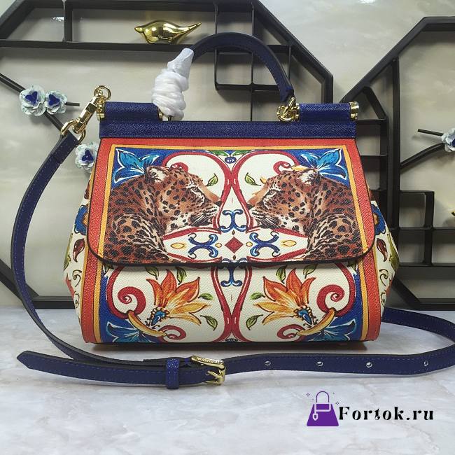 DOLCE & GABBANA Sicily Multicolored Textures 06 25x20x12cm - 1