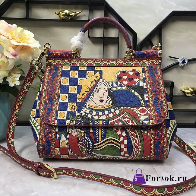 DOLCE & GABBANA Sicily Multicolored Textures 07 25x20x12cm - 1