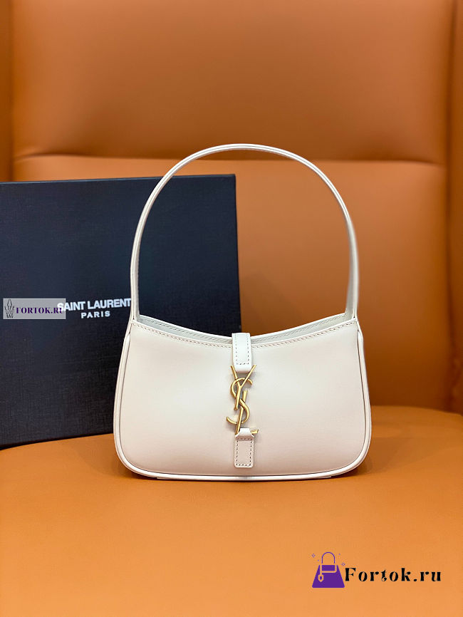 YSL White Shoulder Bag 19x11.5x4.5cm - 1