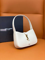 YSL White Shoulder Bag 19x11.5x4.5cm - 5