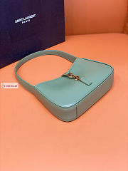 YSL Mint Green Shoulder Bag 19x11.5x4.5cm - 3