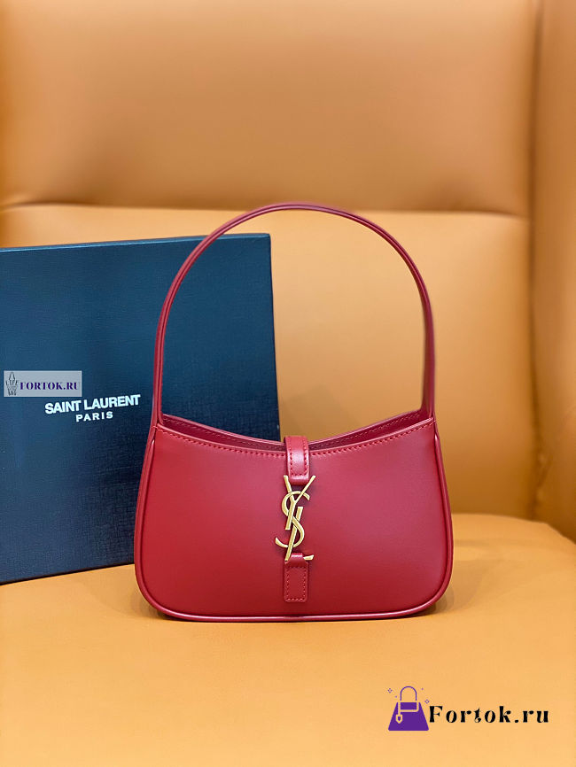 YSL Red Shoulder Bag 19x11.5x4.5cm - 1