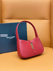YSL Red Shoulder Bag 19x11.5x4.5cm - 6