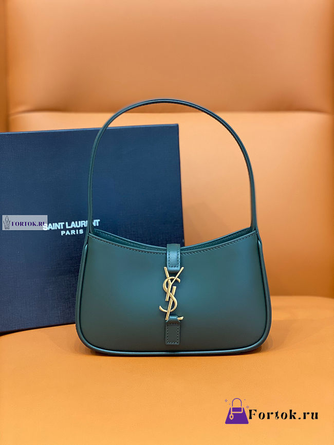 YSL Dark Blue Shoulder Bag 19x11.5x4.5cm - 1