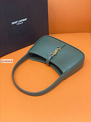 YSL Dark Blue Shoulder Bag 19x11.5x4.5cm - 3