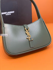 YSL Dark Blue Shoulder Bag 19x11.5x4.5cm - 2