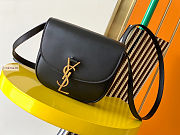 YSL Kaia Small Black Leather Bag 18x15.5x5.5cm - 1