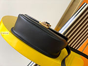 YSL Kaia Small Black Leather Bag 18x15.5x5.5cm - 4
