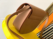 YSL Kaia Small Beige Leather Bag 18x15.5x5.5cm - 3