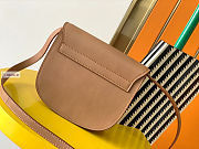 YSL Kaia Small Beige Leather Bag 18x15.5x5.5cm - 2