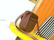 YSL Kaia Small Brown Leather Bag 18x15.5x5.5cm - 2