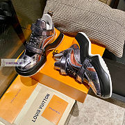 Louis Vuitton Archlight Shiny Black Sneakers - 3