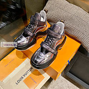 Louis Vuitton Archlight Shiny Black Sneakers - 5