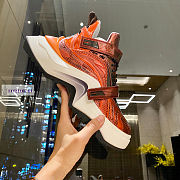 Louis Vuitton Archlight Shiny Orange Sneakers - 5