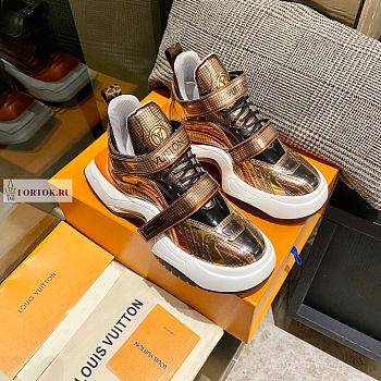 Louis Vuitton Archlight Shiny Yellow Sneakers