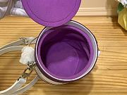 Louis Vuitton Paint Can Purple Bag 13.5x17x7cm - 5