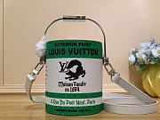 Louis Vuitton Paint Can Green Bag 13.5x17x7cm - 1