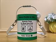 Louis Vuitton Paint Can Green Bag 13.5x17x7cm - 2