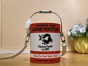 Louis Vuitton Paint Can Red Bag 13.5x17x7cm - 1
