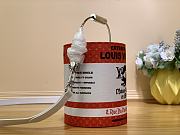 Louis Vuitton Paint Can Red Bag 13.5x17x7cm - 5