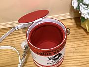 Louis Vuitton Paint Can Red Bag 13.5x17x7cm - 2