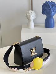 Louis Vuitton Twist MM Black Bag M20680 23x17x9.5cm - 2