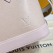 Louis Vuitton Alma BB Ebene Canvas Bag Brown Strap 23.5x17.5x11.5cm - 2