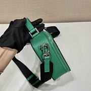 Prada Brique Green Saffiano Leather Bag 22x16x6cm - 4