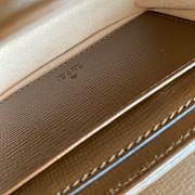 Gucci Horsebit 1955 strap wallet Beige and ebony 699760 12×9×4cm - 4