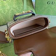 Gucci Horsebit 1955 strap wallet Beige and ebony 699760 12×9×4cm - 5