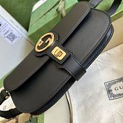 Gucci Blondie Belt Bag Black 718154 24x4x5cm - 4
