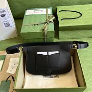 Gucci Blondie Belt Bag Black 718154 24x4x5cm - 6