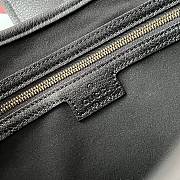Gucci Aphrodite Medium Shoulder Bag Black 726274 39*38*2cm - 2