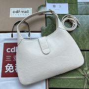 Gucci Aphrodite Medium Shoulder Bag White 726274 39*38*2cm - 2