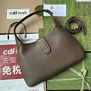 Gucci Aphrodite Medium Shoulder Bag Brown 726274 39*38*2cm - 2