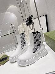 Women's Boot with GG Jersey - 1