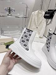 Women's Boot with GG Jersey - 2