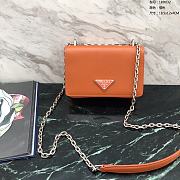 Prada System Nappa Patchwork Shoulder Bag 1BD292 20x14x7cm - 1