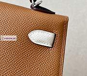 Hermes Kelly 19 Gold 19*6*12cm - 6