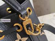 Louis Vuitton Nano Noé Bag Black M46291 13x16x10 cm - 4