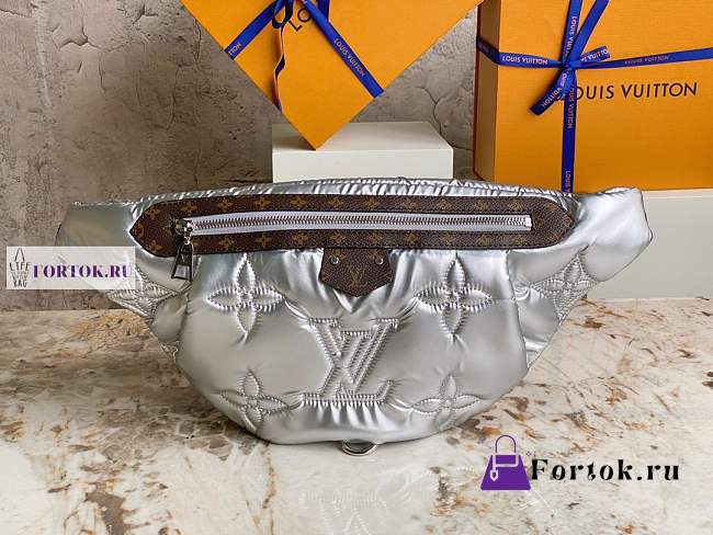 Louis Vuitton Maxi Bumbag Silver M20971 44x24x7 cm - 1