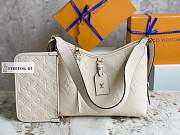 Louis Vuitton Carryall Pm Crème Beige M46293 29.5x24x12 cm - 1