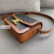 Celine Triomphe Tan 18.5cm 570602 - 2