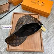 Louis Vuitton Leather Monogram Pattern Hat Brown - 4