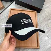 Chanel Cotton Hat Black - 6